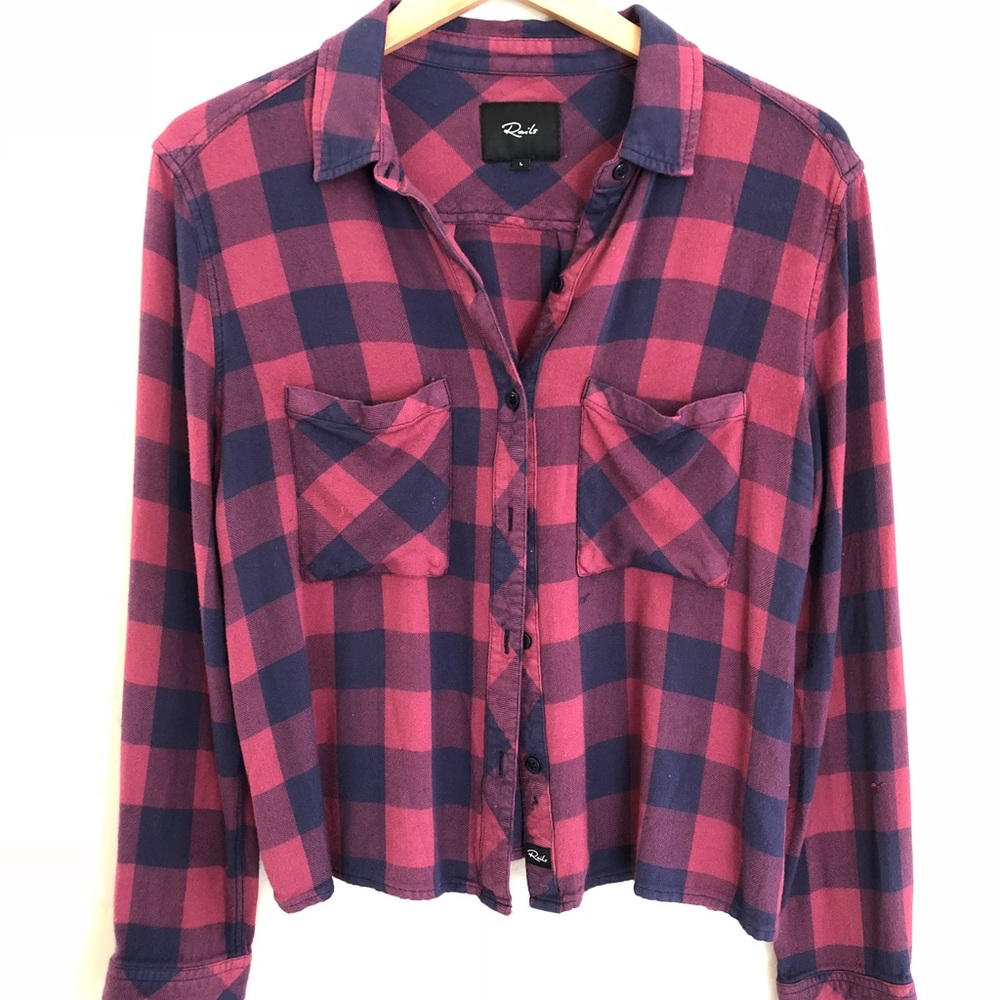 Rails flannel large long sleeve